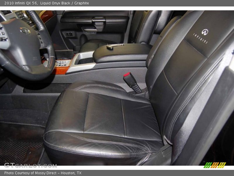 Liquid Onyx Black / Graphite 2010 Infiniti QX 56