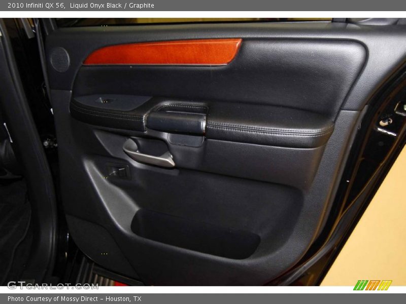 Liquid Onyx Black / Graphite 2010 Infiniti QX 56