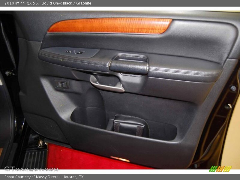 Liquid Onyx Black / Graphite 2010 Infiniti QX 56