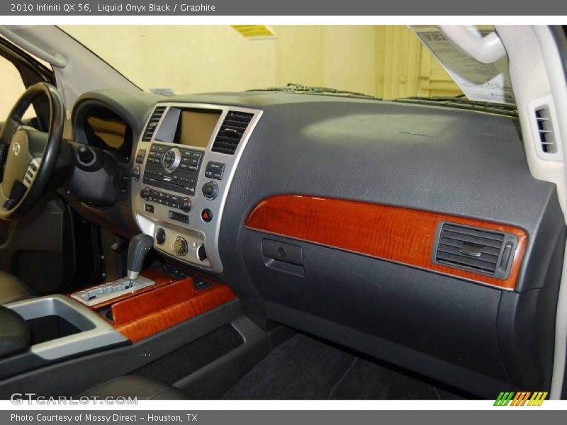 Liquid Onyx Black / Graphite 2010 Infiniti QX 56