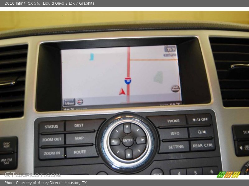 Liquid Onyx Black / Graphite 2010 Infiniti QX 56