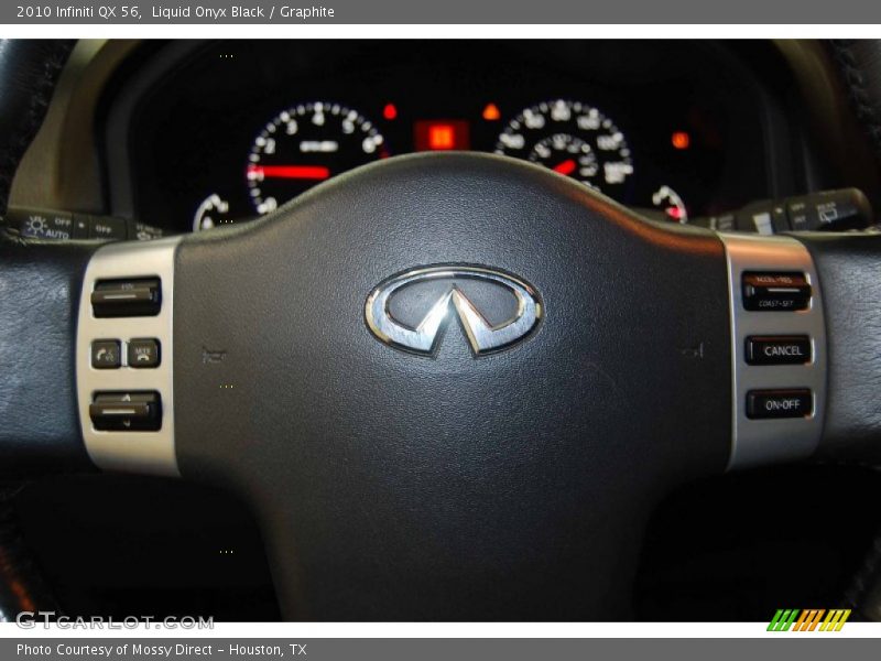 Liquid Onyx Black / Graphite 2010 Infiniti QX 56