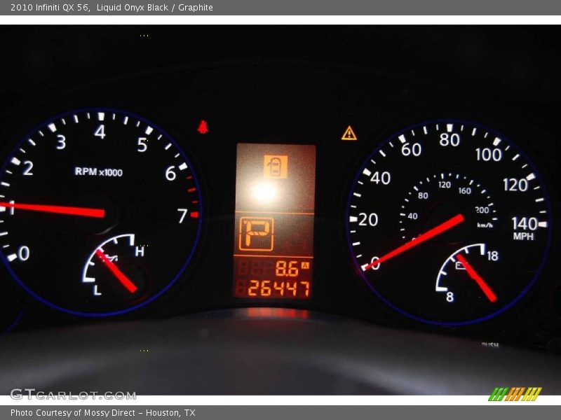 Liquid Onyx Black / Graphite 2010 Infiniti QX 56