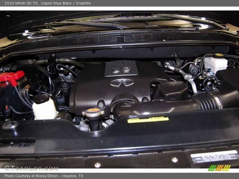Liquid Onyx Black / Graphite 2010 Infiniti QX 56