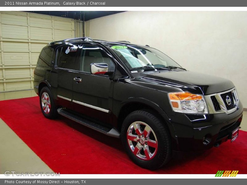 Galaxy Black / Charcoal 2011 Nissan Armada Platinum