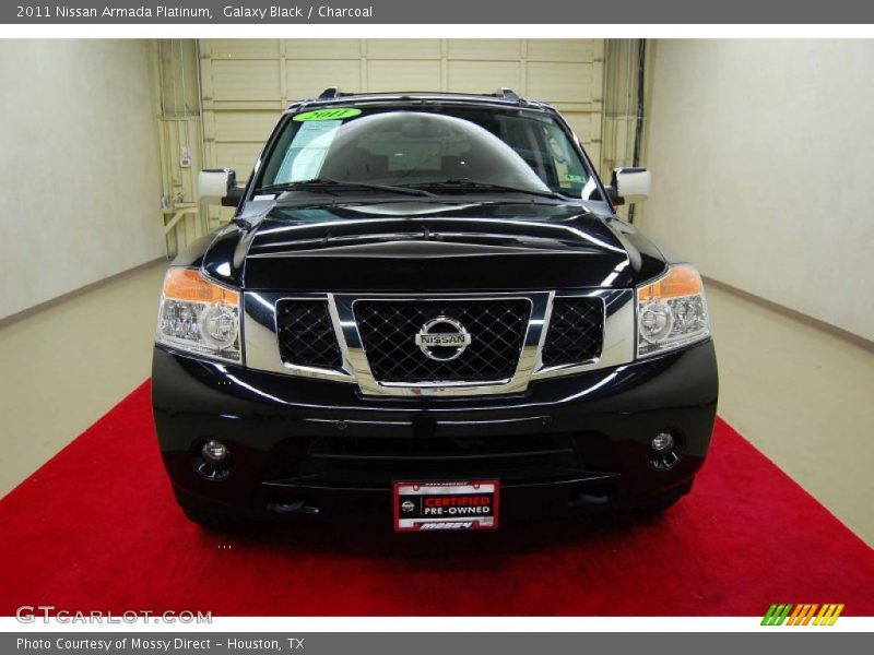 Galaxy Black / Charcoal 2011 Nissan Armada Platinum