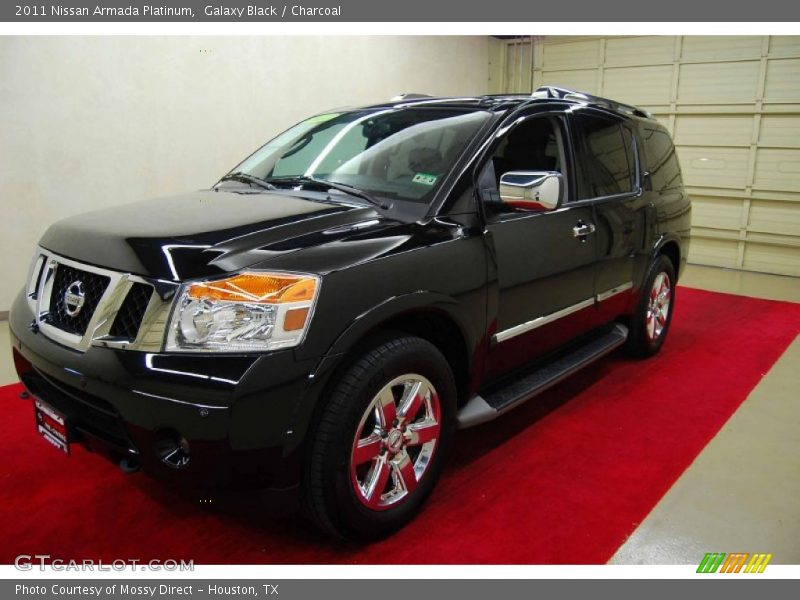 Galaxy Black / Charcoal 2011 Nissan Armada Platinum