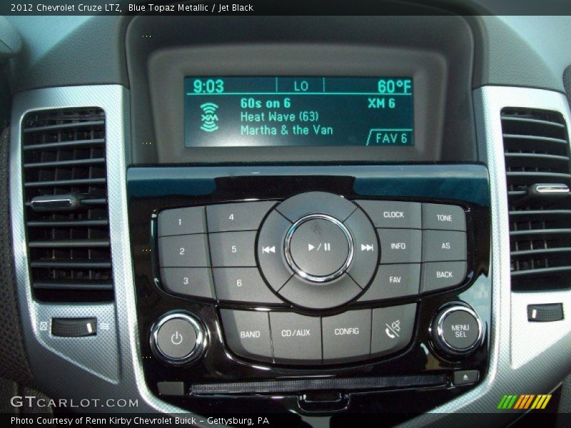 Controls of 2012 Cruze LTZ