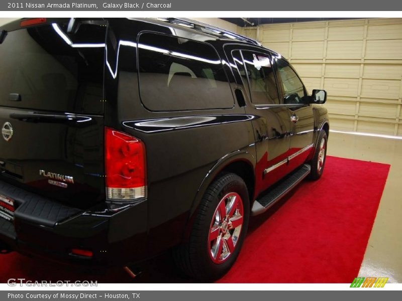 Galaxy Black / Charcoal 2011 Nissan Armada Platinum