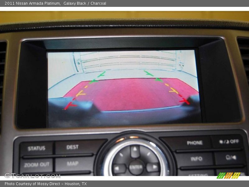 Galaxy Black / Charcoal 2011 Nissan Armada Platinum