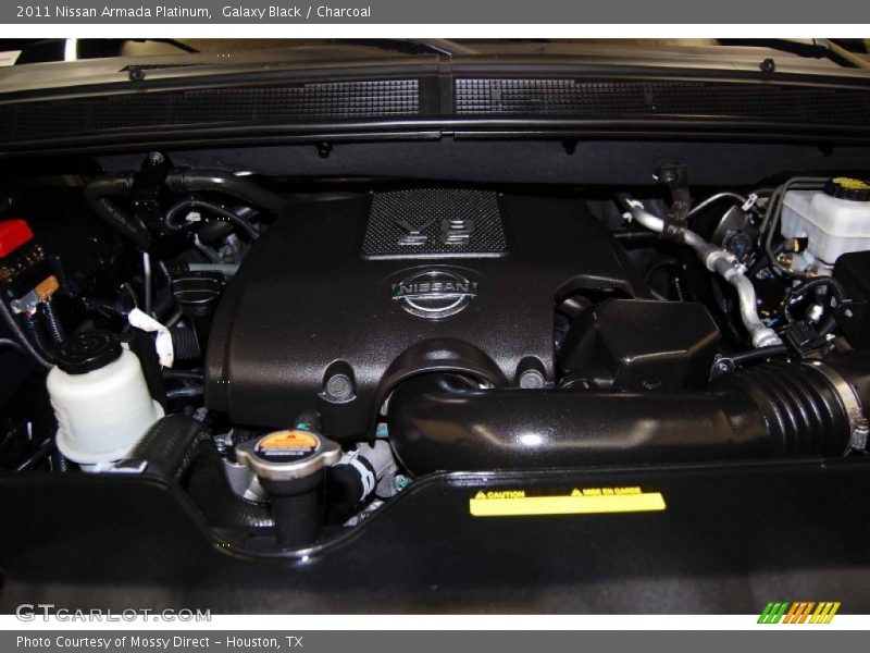 Galaxy Black / Charcoal 2011 Nissan Armada Platinum