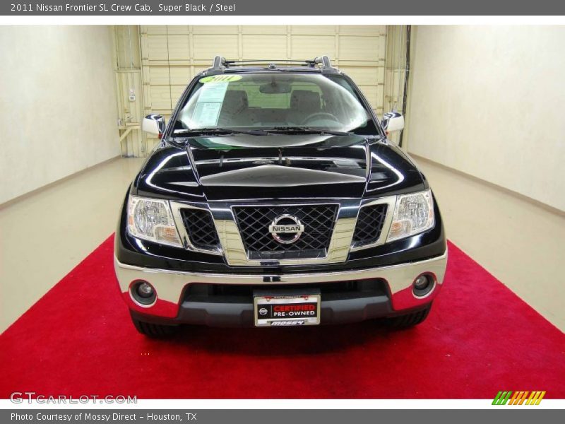 Super Black / Steel 2011 Nissan Frontier SL Crew Cab