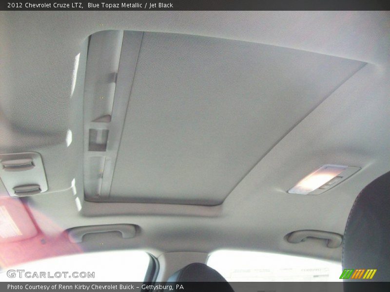 Sunroof of 2012 Cruze LTZ