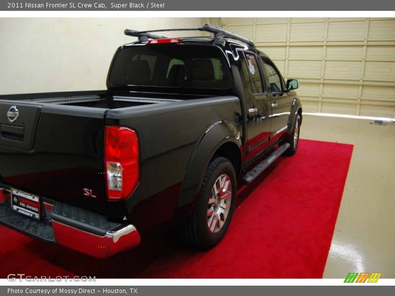 Super Black / Steel 2011 Nissan Frontier SL Crew Cab