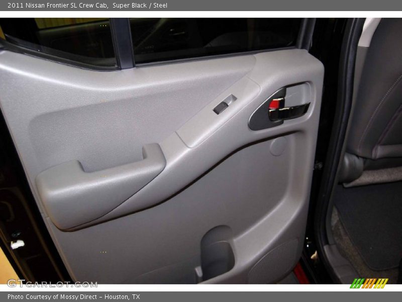 Super Black / Steel 2011 Nissan Frontier SL Crew Cab