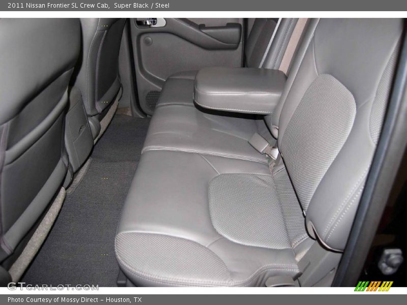 Super Black / Steel 2011 Nissan Frontier SL Crew Cab
