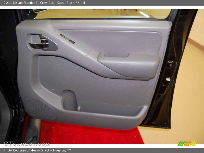 Super Black / Steel 2011 Nissan Frontier SL Crew Cab