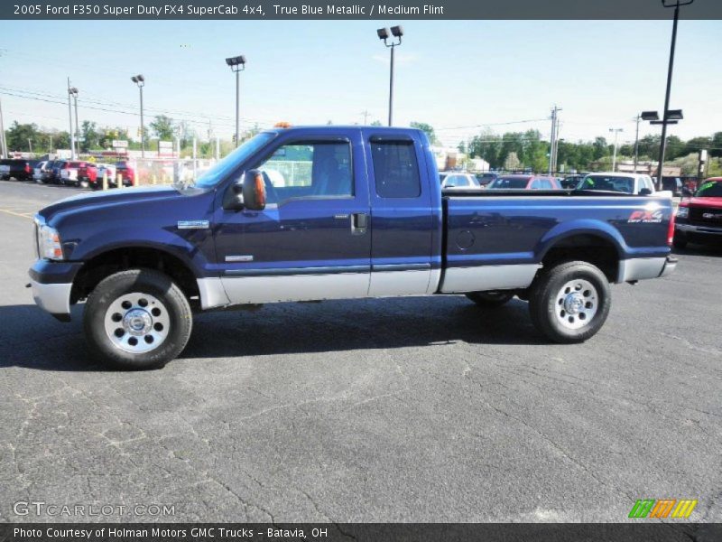 2005 F350 Super Duty FX4 SuperCab 4x4 True Blue Metallic