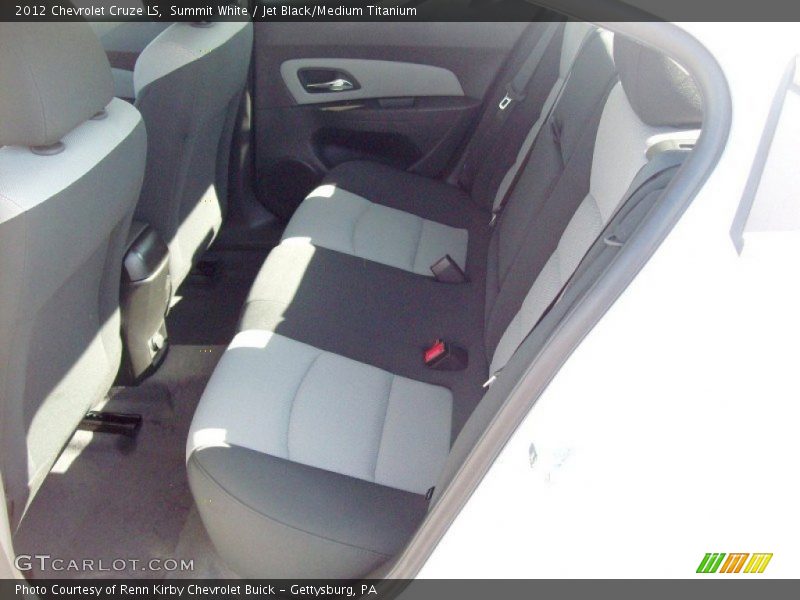 Summit White / Jet Black/Medium Titanium 2012 Chevrolet Cruze LS