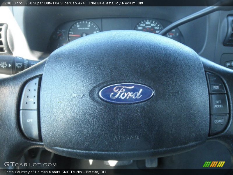 True Blue Metallic / Medium Flint 2005 Ford F350 Super Duty FX4 SuperCab 4x4