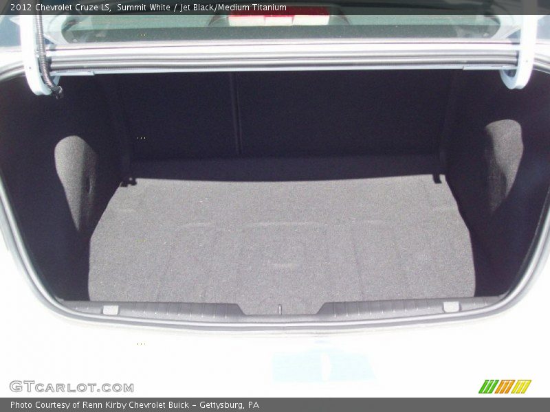 Summit White / Jet Black/Medium Titanium 2012 Chevrolet Cruze LS