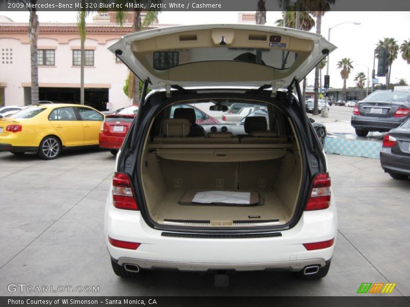 Arctic White / Cashmere 2009 Mercedes-Benz ML 320 BlueTec 4Matic