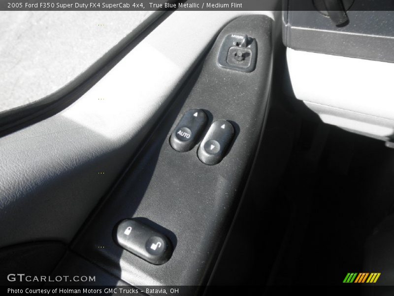 True Blue Metallic / Medium Flint 2005 Ford F350 Super Duty FX4 SuperCab 4x4