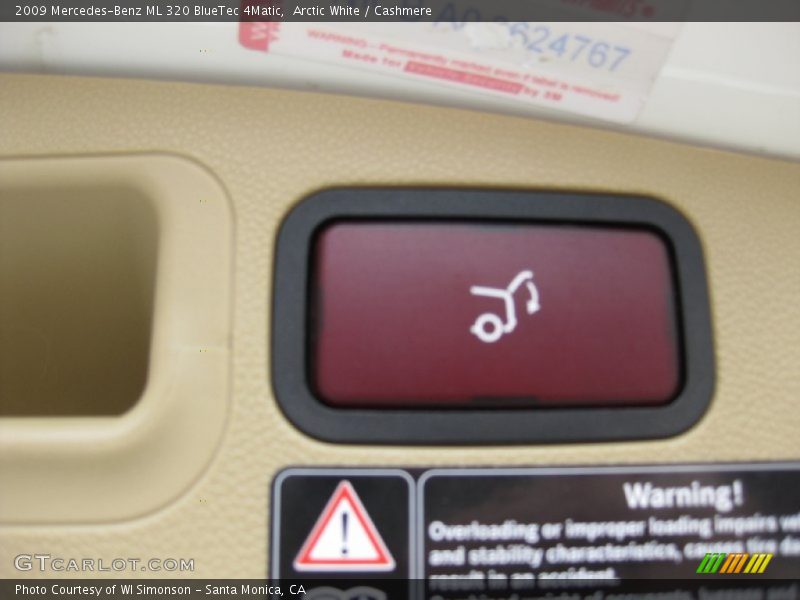 Arctic White / Cashmere 2009 Mercedes-Benz ML 320 BlueTec 4Matic