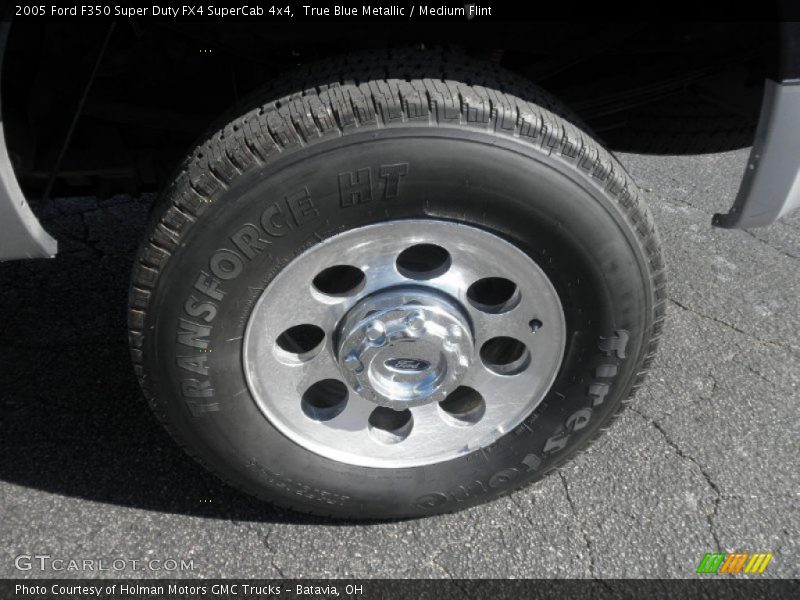 True Blue Metallic / Medium Flint 2005 Ford F350 Super Duty FX4 SuperCab 4x4