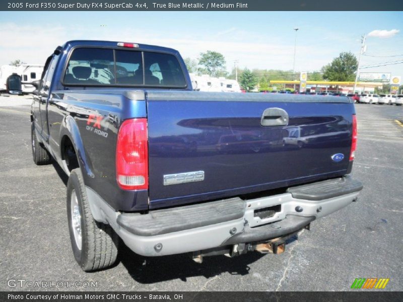 True Blue Metallic / Medium Flint 2005 Ford F350 Super Duty FX4 SuperCab 4x4