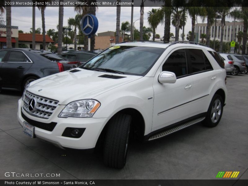 Arctic White / Cashmere 2009 Mercedes-Benz ML 320 BlueTec 4Matic