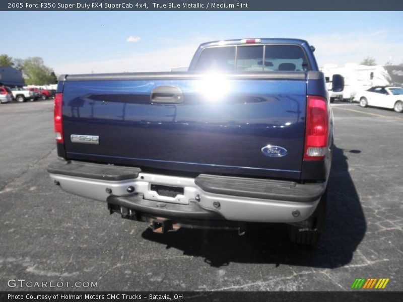 True Blue Metallic / Medium Flint 2005 Ford F350 Super Duty FX4 SuperCab 4x4