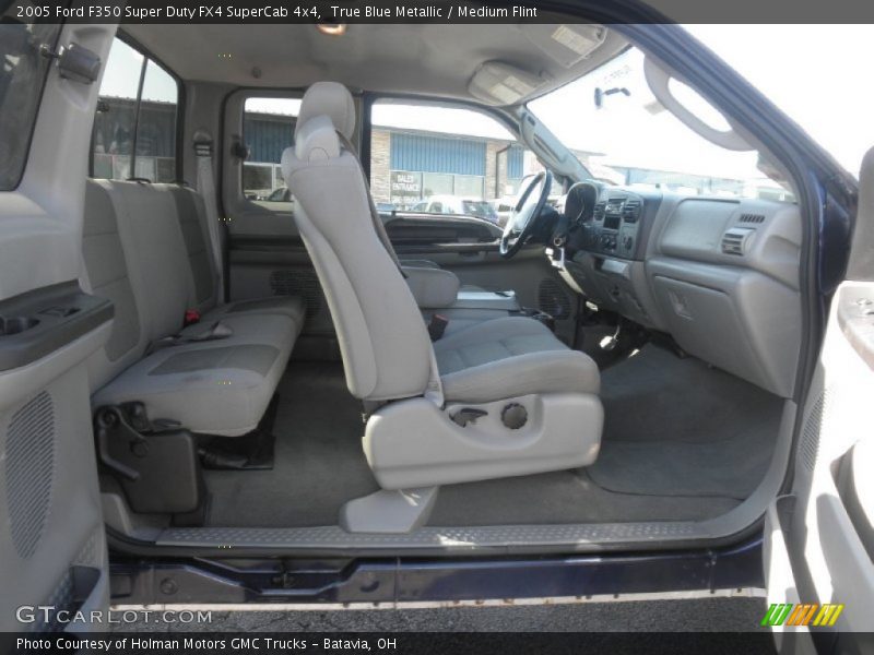 True Blue Metallic / Medium Flint 2005 Ford F350 Super Duty FX4 SuperCab 4x4