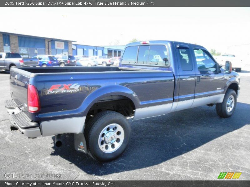 True Blue Metallic / Medium Flint 2005 Ford F350 Super Duty FX4 SuperCab 4x4