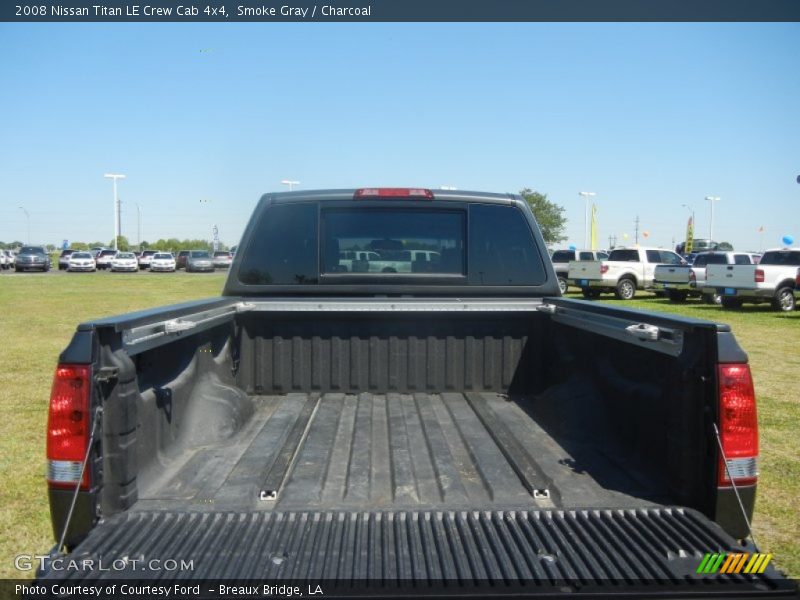 Smoke Gray / Charcoal 2008 Nissan Titan LE Crew Cab 4x4