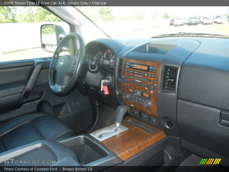 Smoke Gray / Charcoal 2008 Nissan Titan LE Crew Cab 4x4