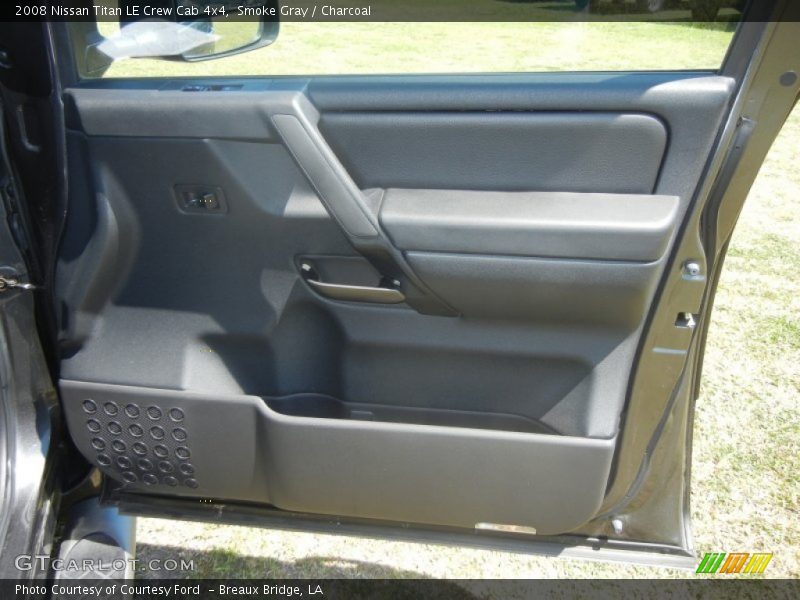 Smoke Gray / Charcoal 2008 Nissan Titan LE Crew Cab 4x4