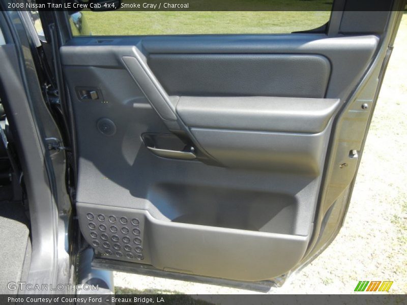 Smoke Gray / Charcoal 2008 Nissan Titan LE Crew Cab 4x4