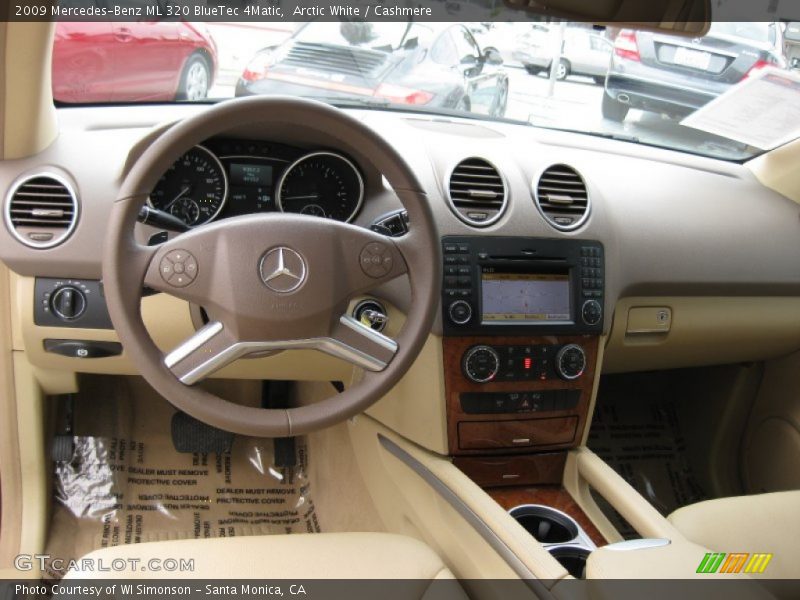 Arctic White / Cashmere 2009 Mercedes-Benz ML 320 BlueTec 4Matic