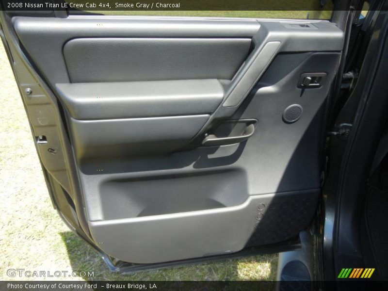 Smoke Gray / Charcoal 2008 Nissan Titan LE Crew Cab 4x4