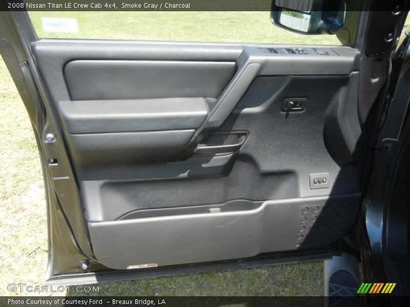 Smoke Gray / Charcoal 2008 Nissan Titan LE Crew Cab 4x4