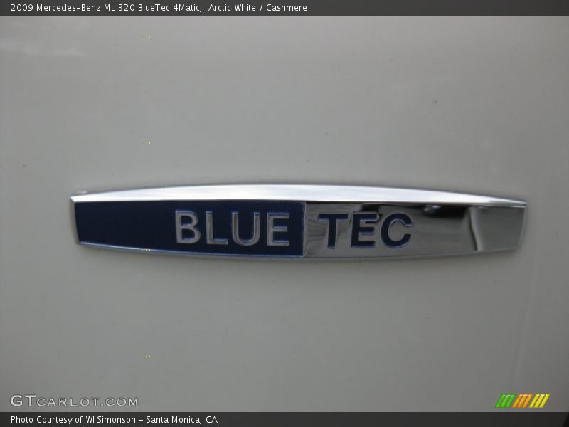 Arctic White / Cashmere 2009 Mercedes-Benz ML 320 BlueTec 4Matic