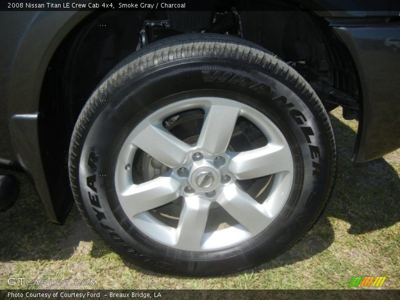 Smoke Gray / Charcoal 2008 Nissan Titan LE Crew Cab 4x4