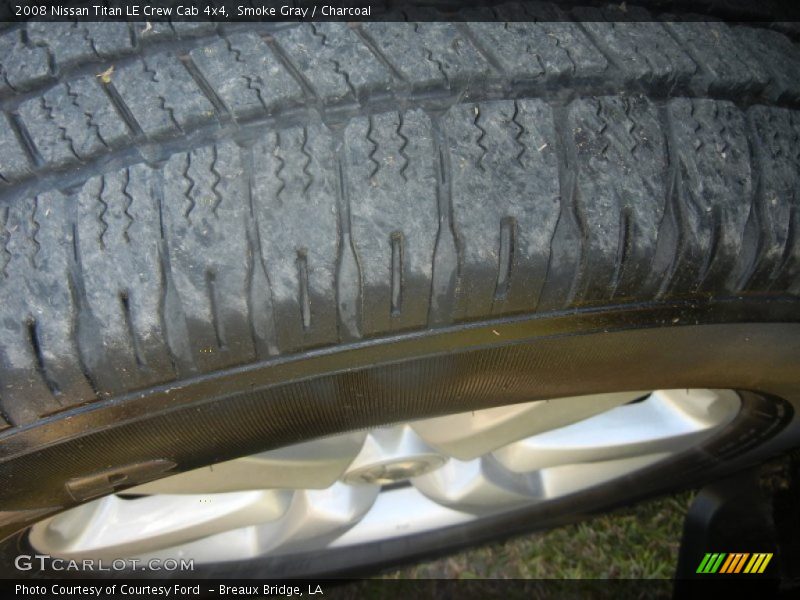 Smoke Gray / Charcoal 2008 Nissan Titan LE Crew Cab 4x4