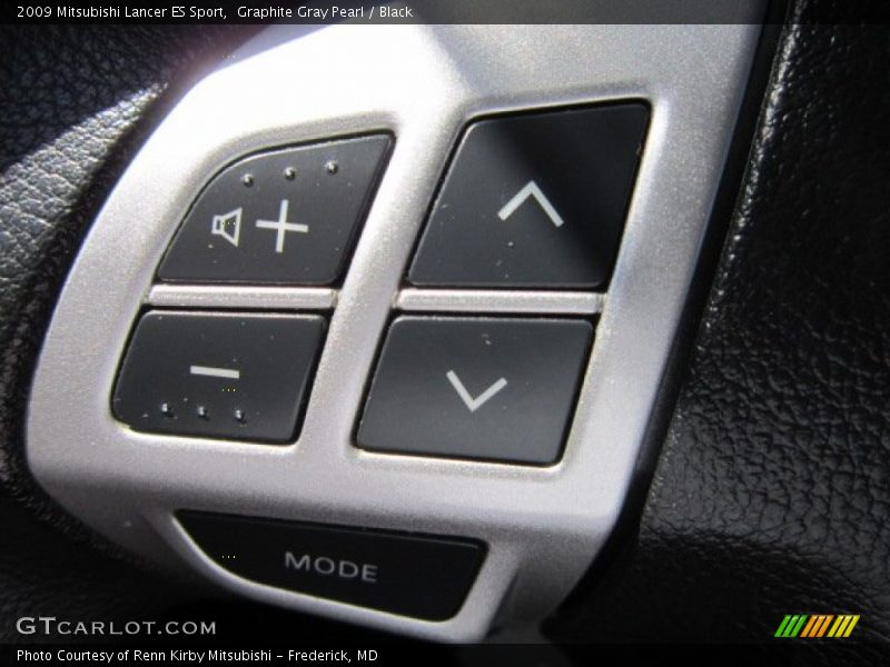 Graphite Gray Pearl / Black 2009 Mitsubishi Lancer ES Sport