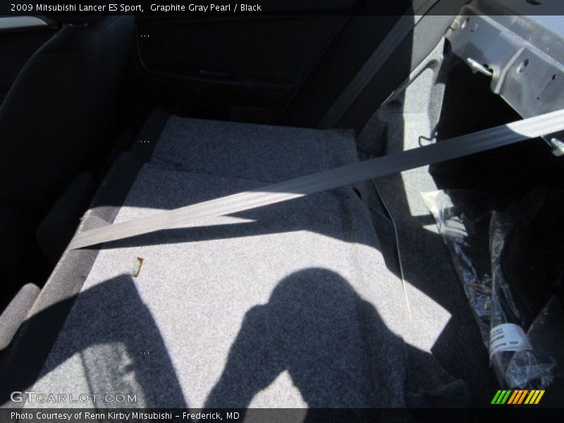 Graphite Gray Pearl / Black 2009 Mitsubishi Lancer ES Sport