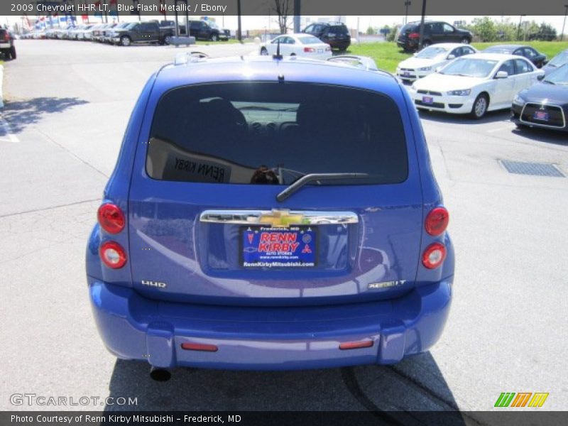 Blue Flash Metallic / Ebony 2009 Chevrolet HHR LT
