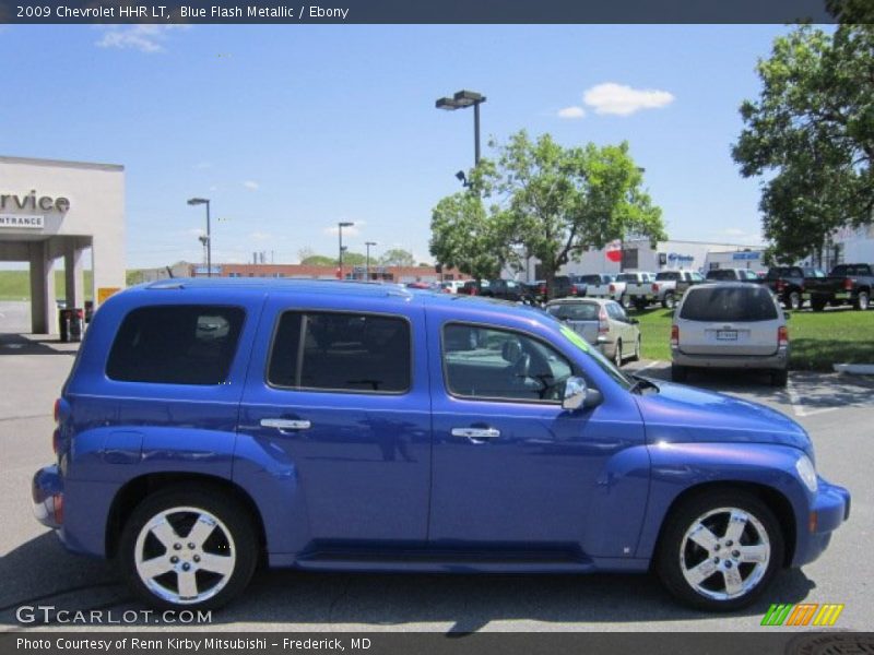 Blue Flash Metallic / Ebony 2009 Chevrolet HHR LT
