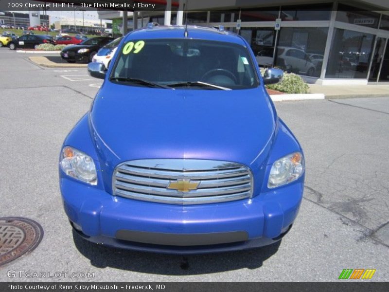 Blue Flash Metallic / Ebony 2009 Chevrolet HHR LT