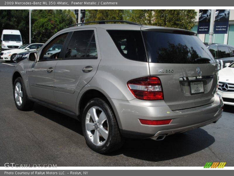 Pewter Metallic / Cashmere 2009 Mercedes-Benz ML 350 4Matic